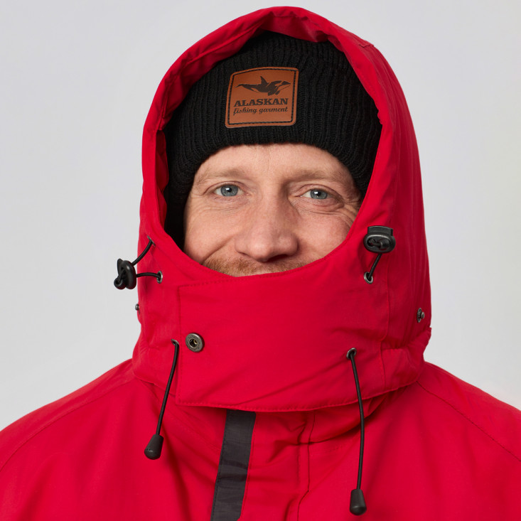 Костюм зимний Alaskan NewPolar 2.0 красный/серый/черный  L